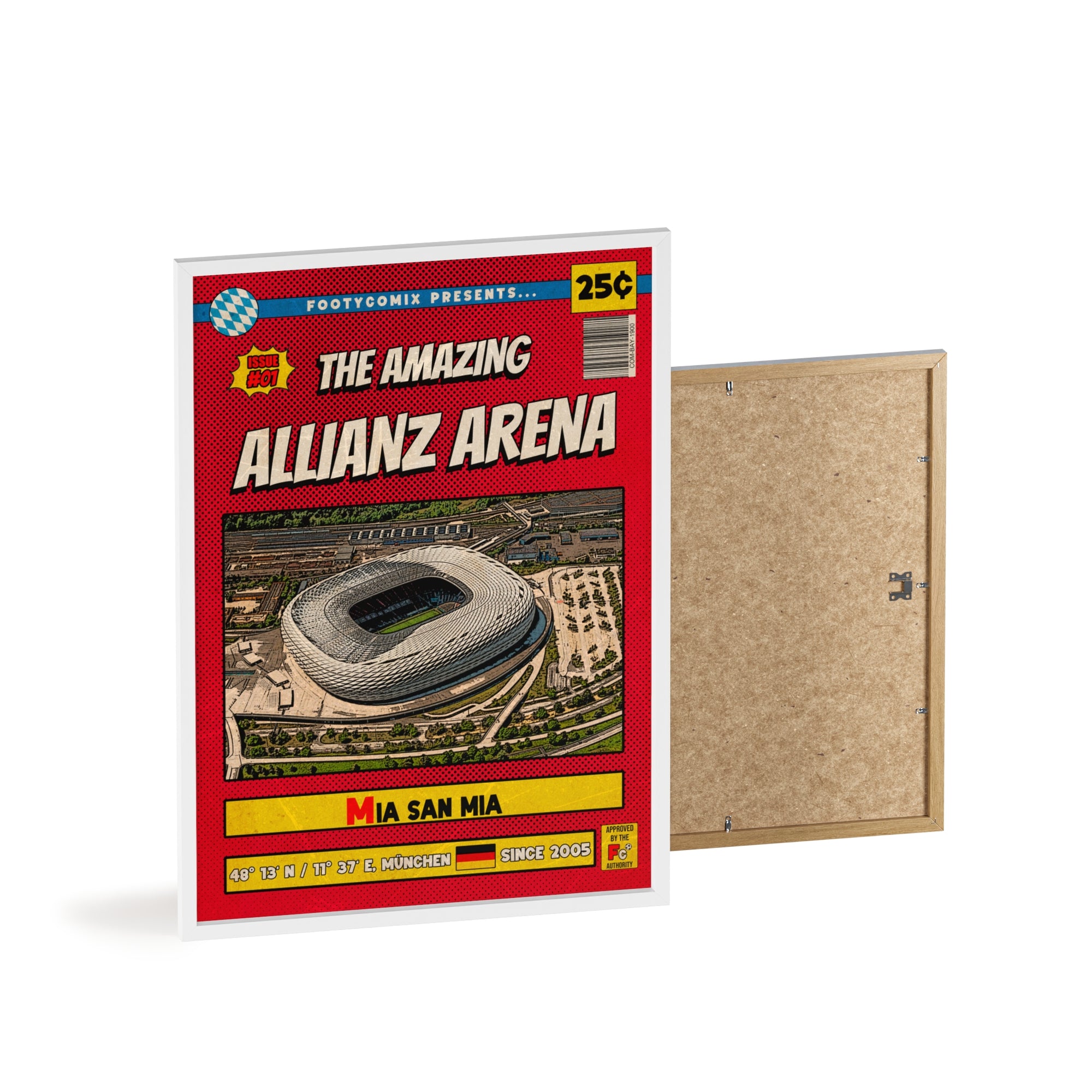 Allianz Arena Comic Poster
