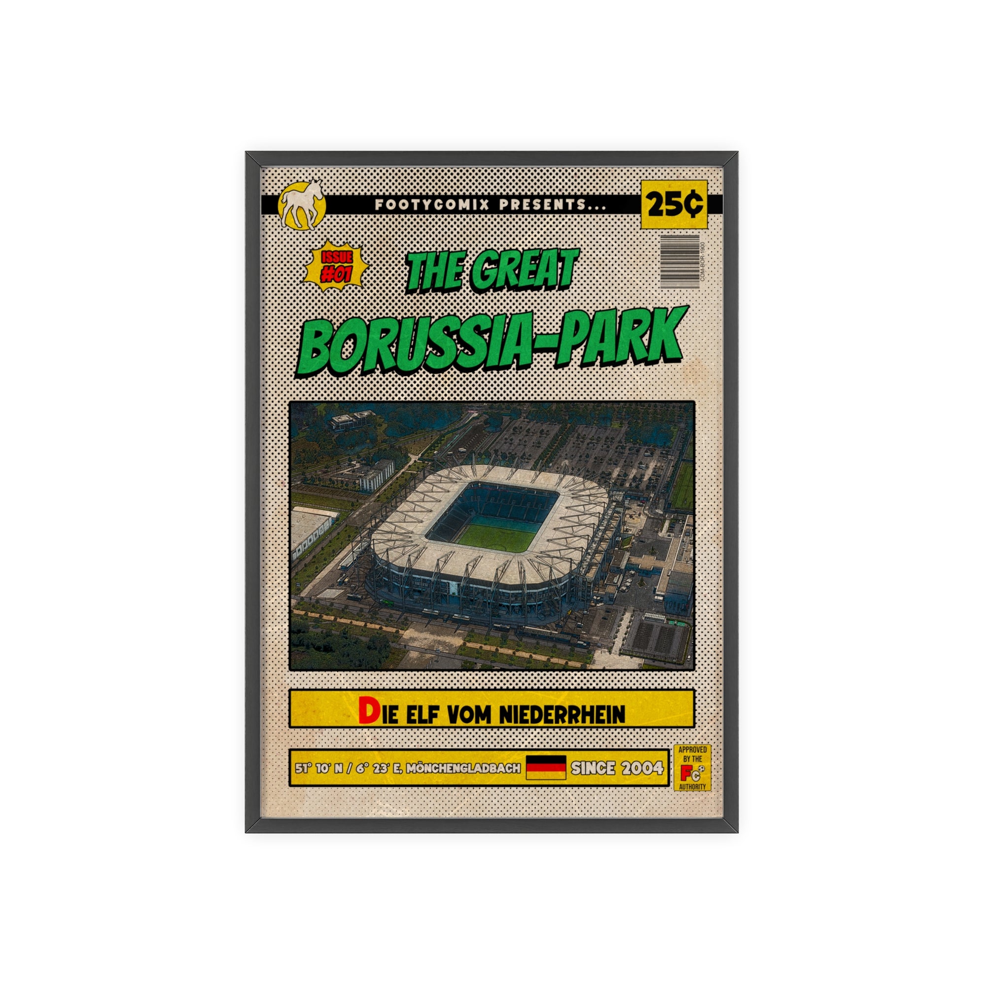 Borussia-Park Comic Poster