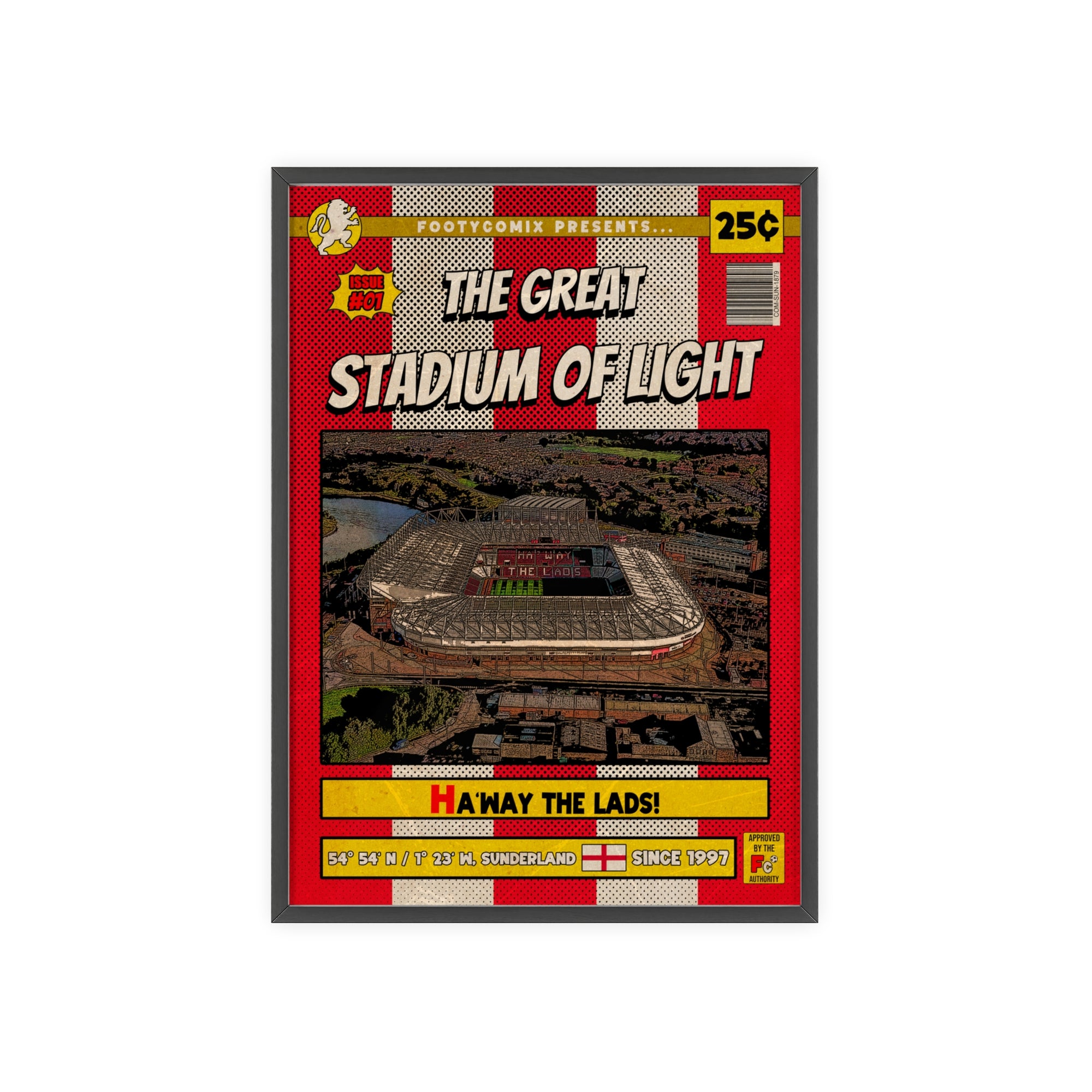 Stadium Of Light Comic Poster