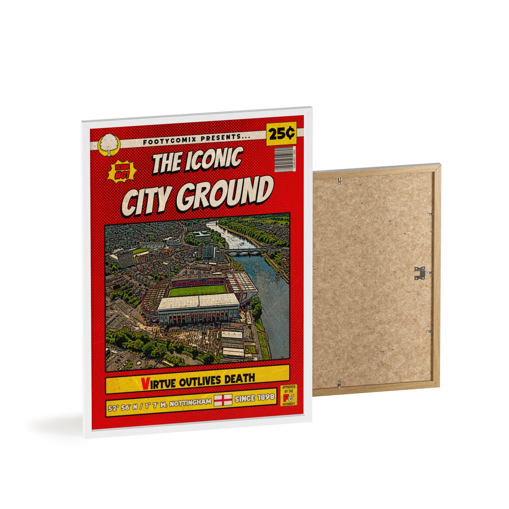 The City Ground Comic Poster