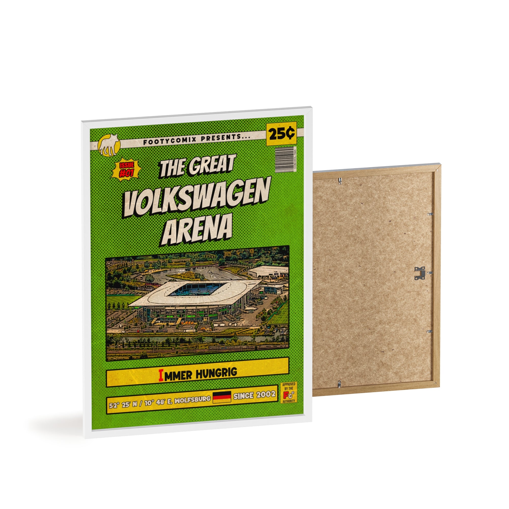 Volkswagen Arena Comic Poster