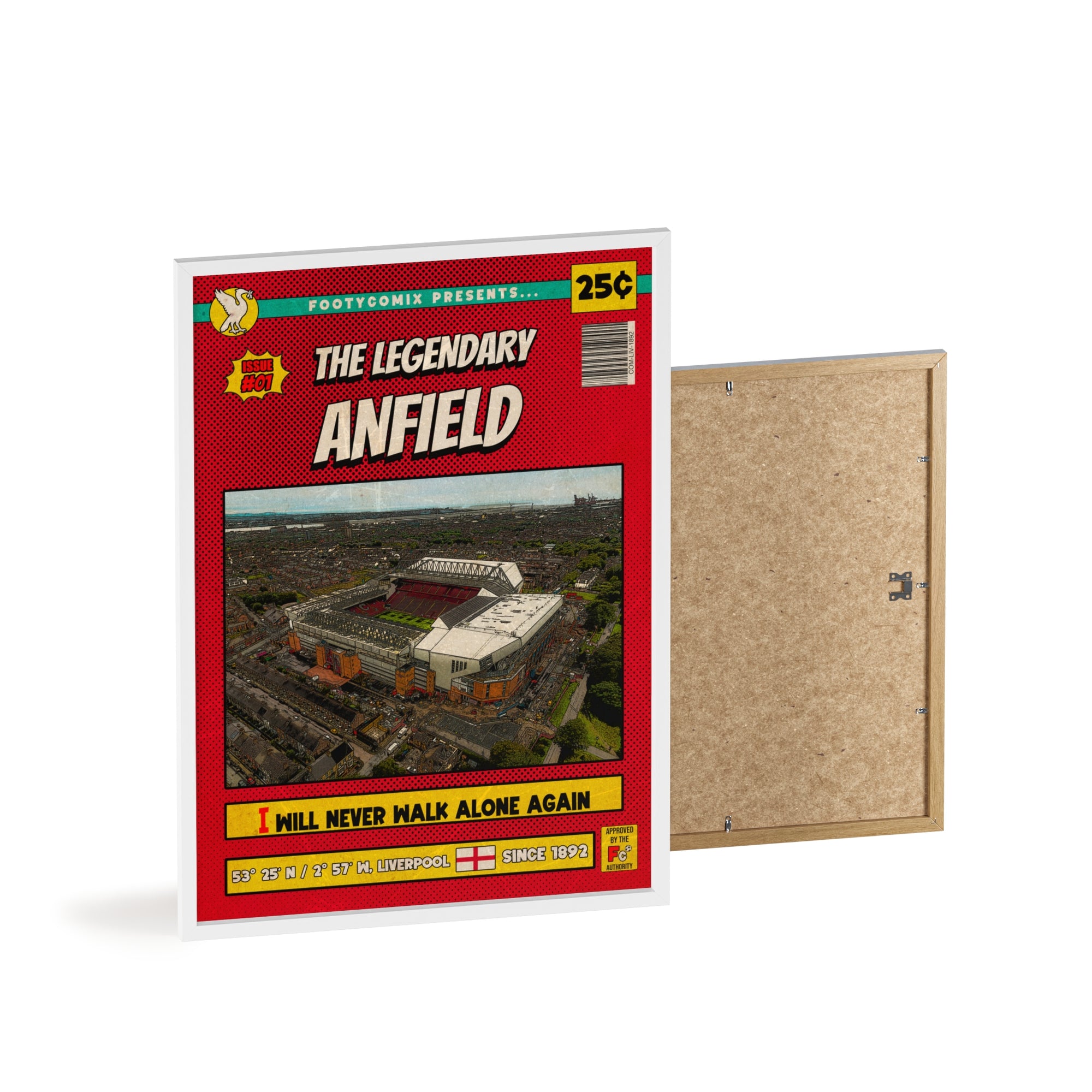 Anfield Comic Poster