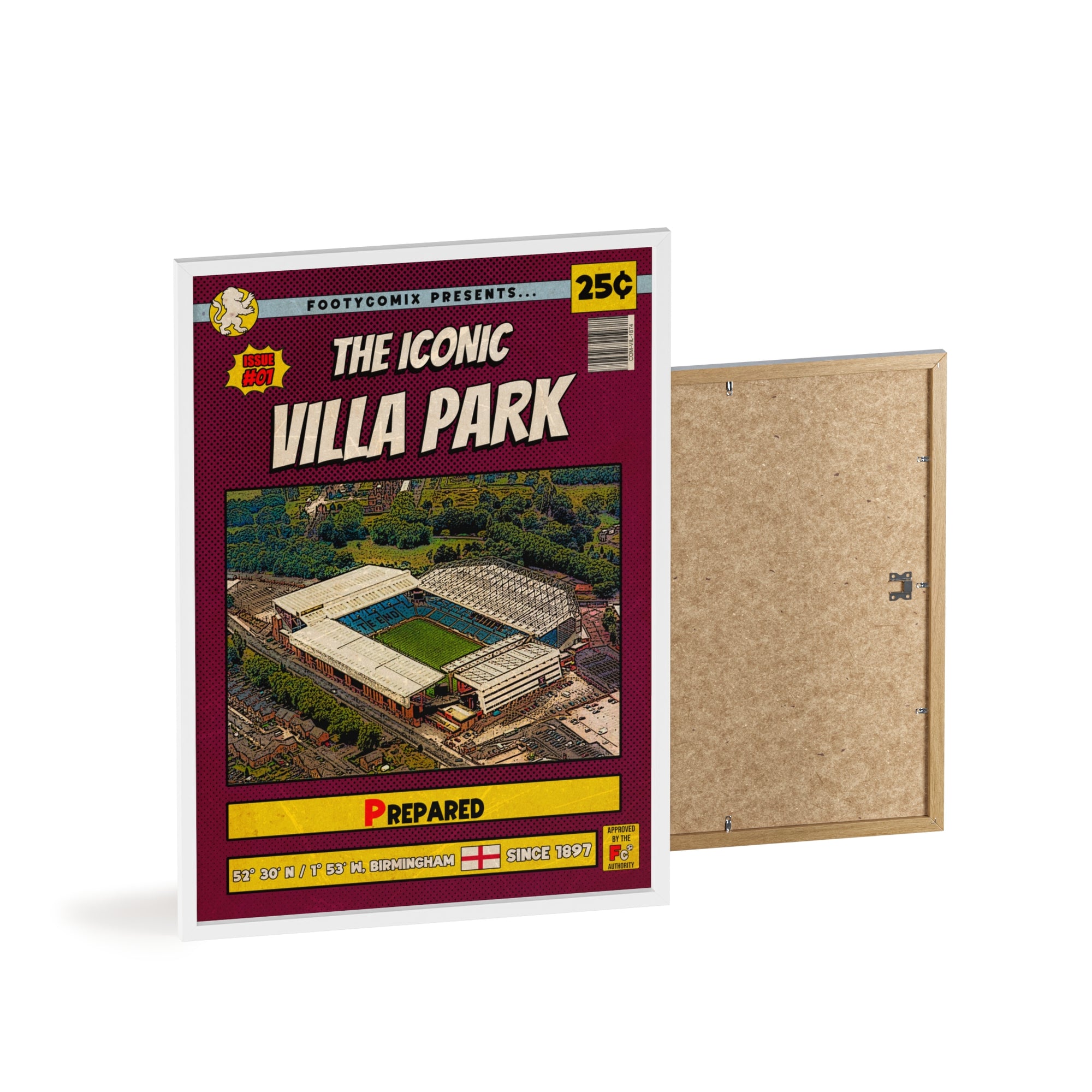Villa Park Comic Poster