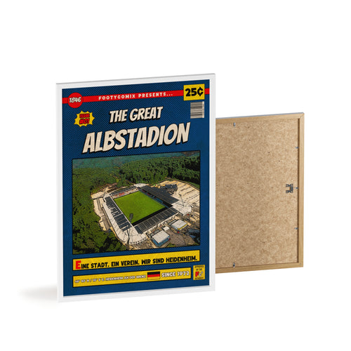 Albstadion Comic Poster