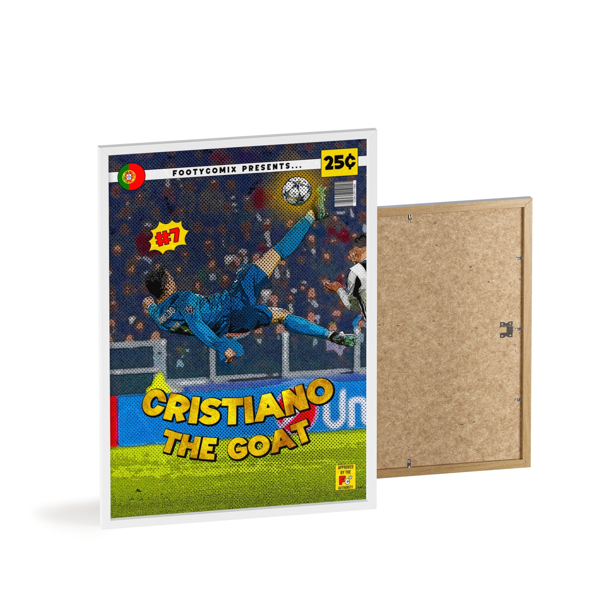 Cristiano The Goat Comic Poster