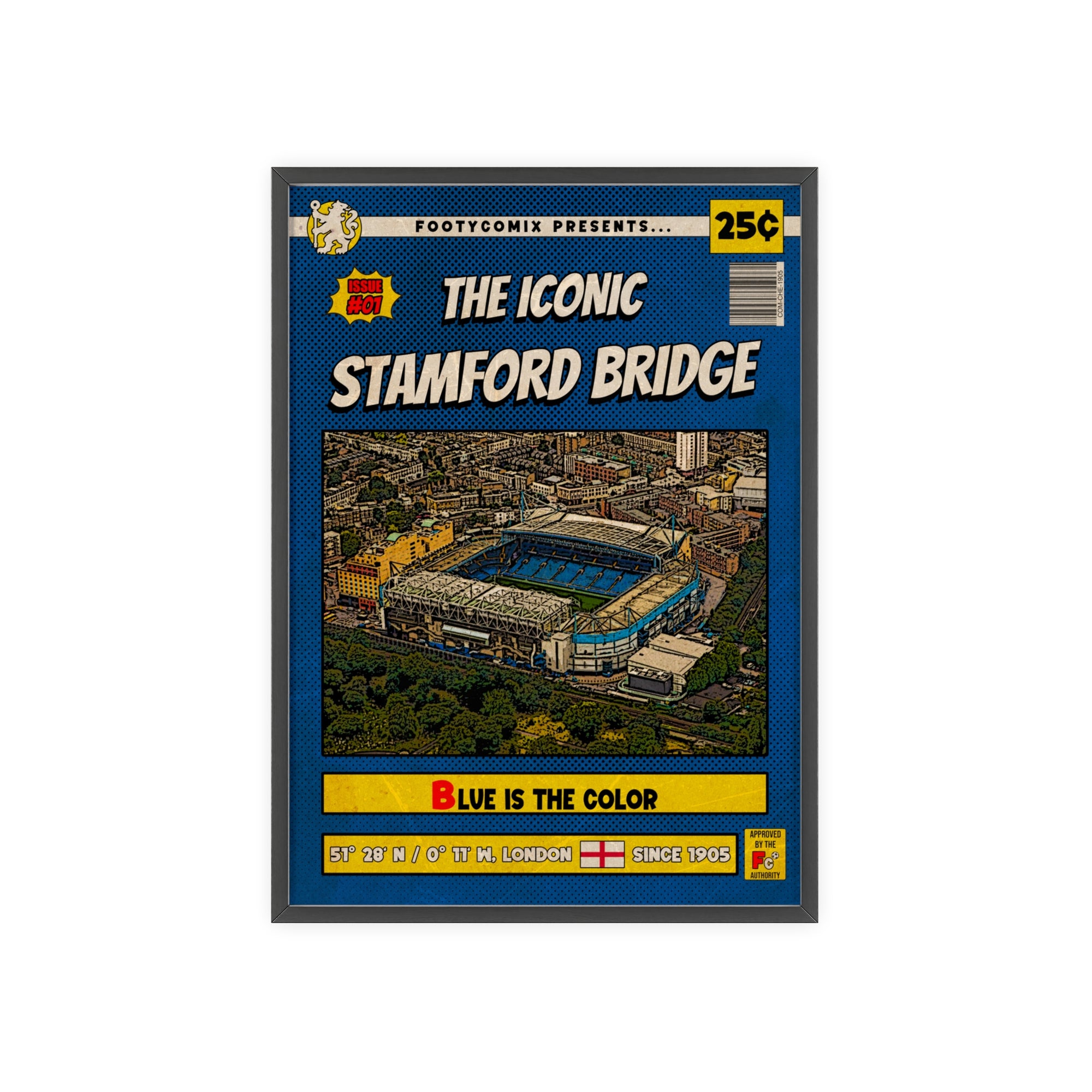 Stamford Bridge Comic Poster