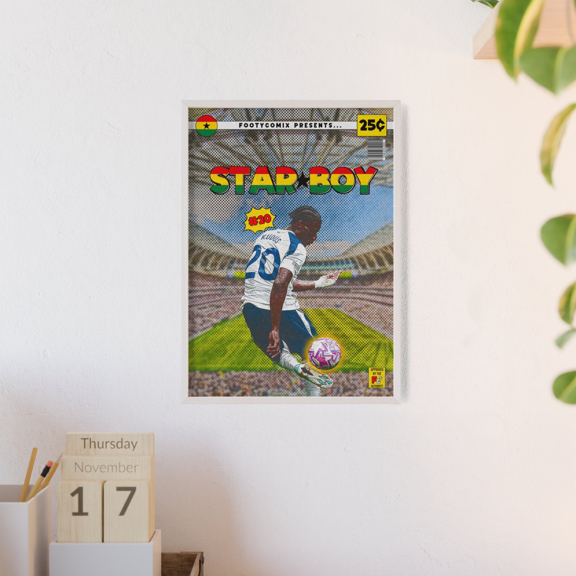 Star Boy Kudus Comic Poster