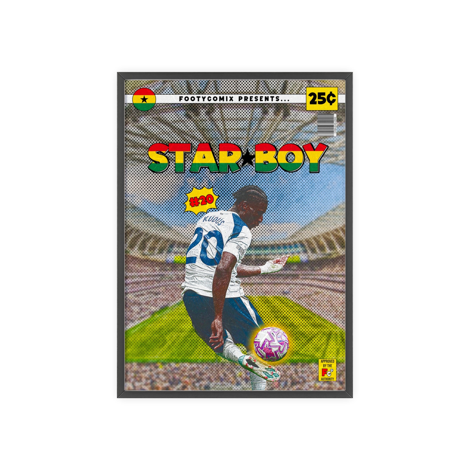 Star Boy Kudus Comic Poster