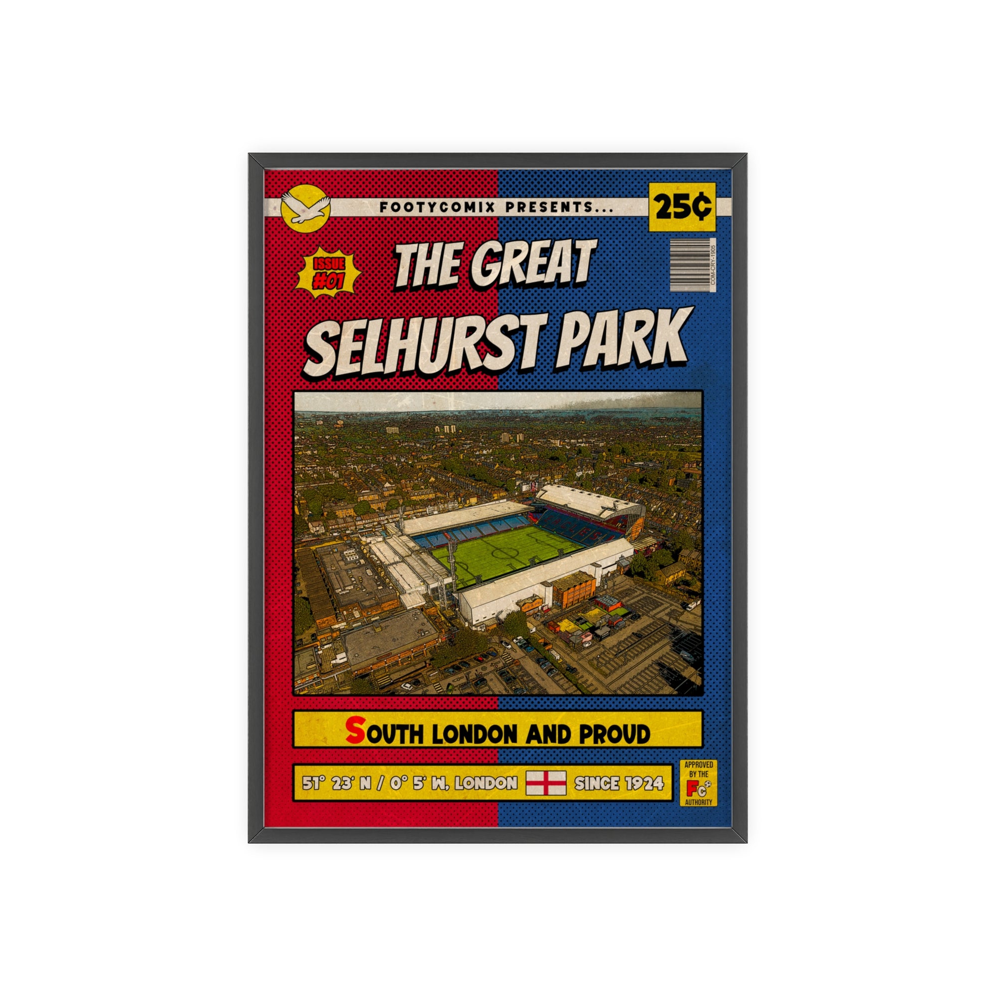 Selhurst Park Comic Poster