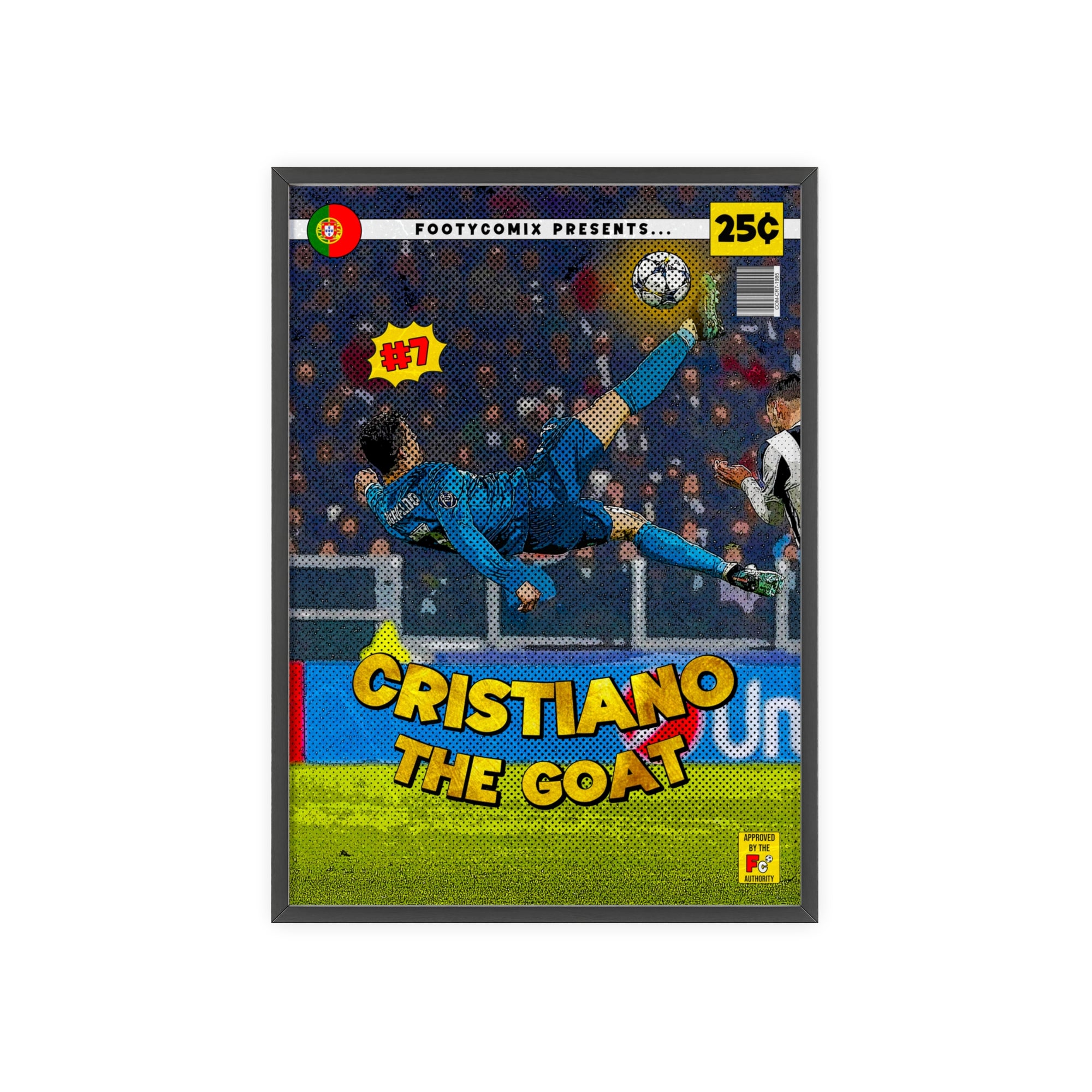 Cristiano The Goat Comic Poster