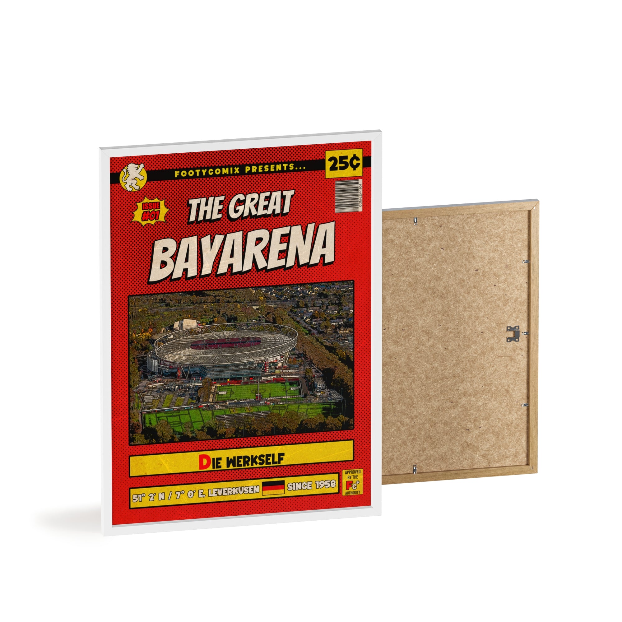 BayArena Comic Poster