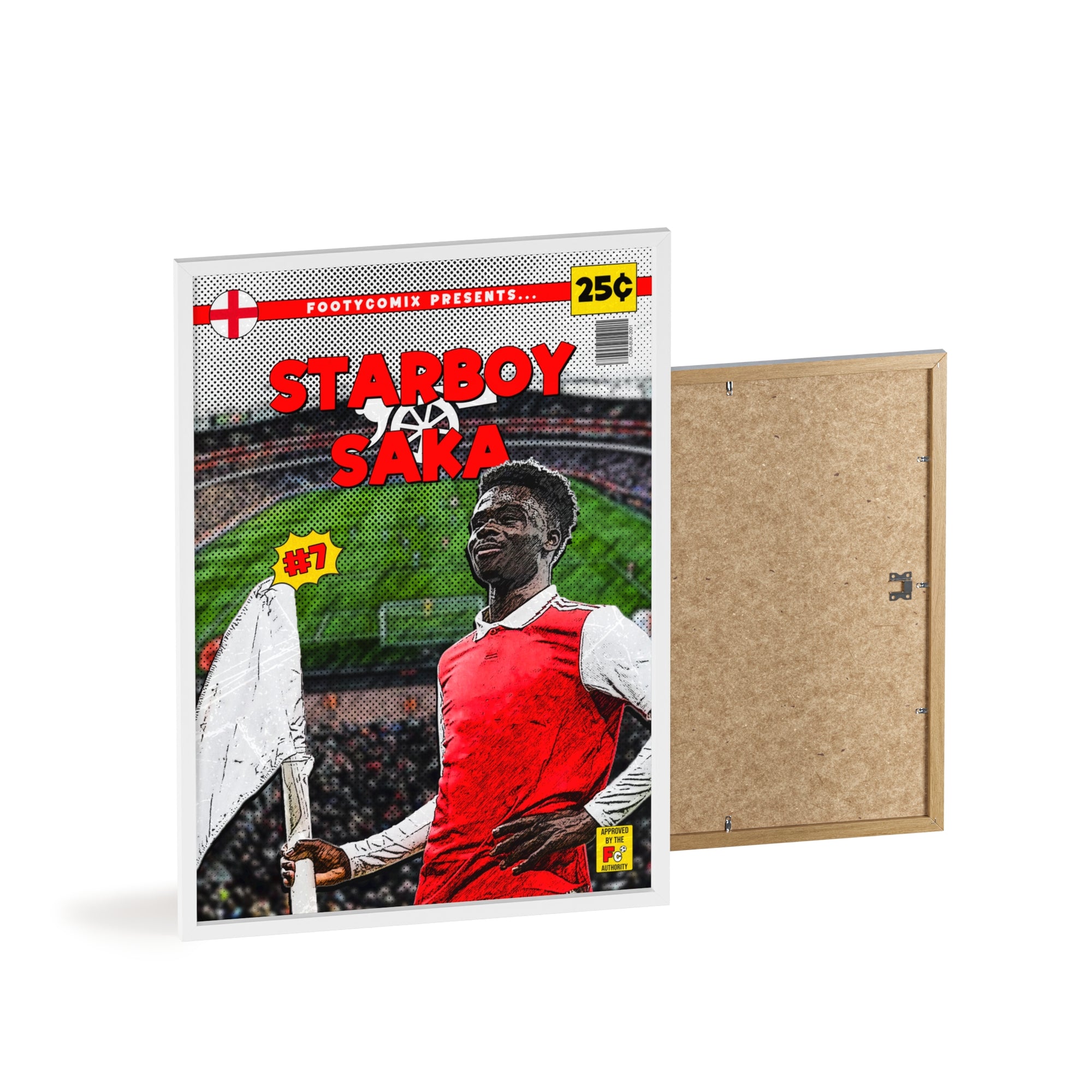 Starboy Saka Comic Poster