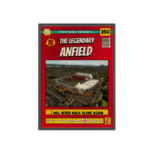 Anfield Comic Poster