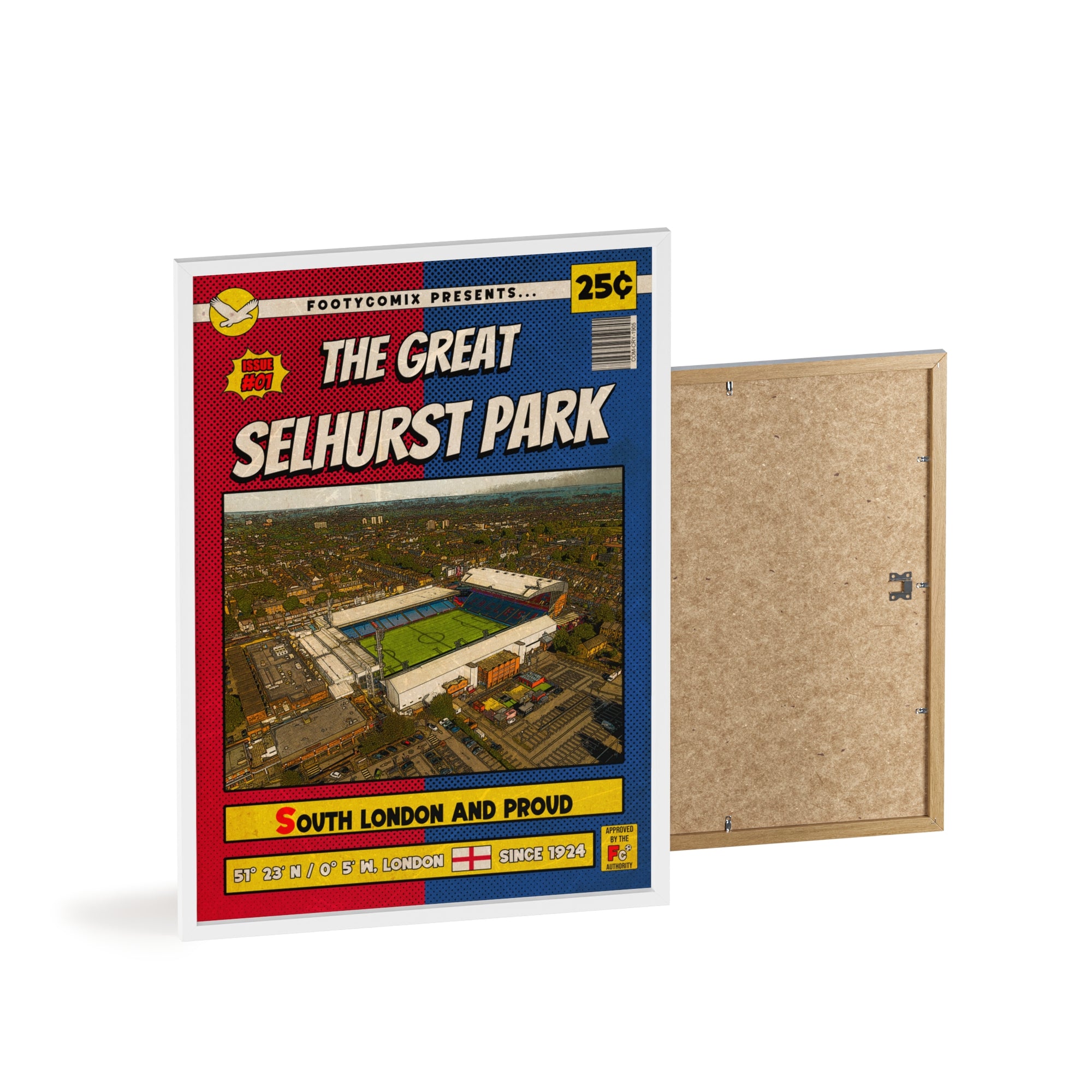 Selhurst Park Comic Poster