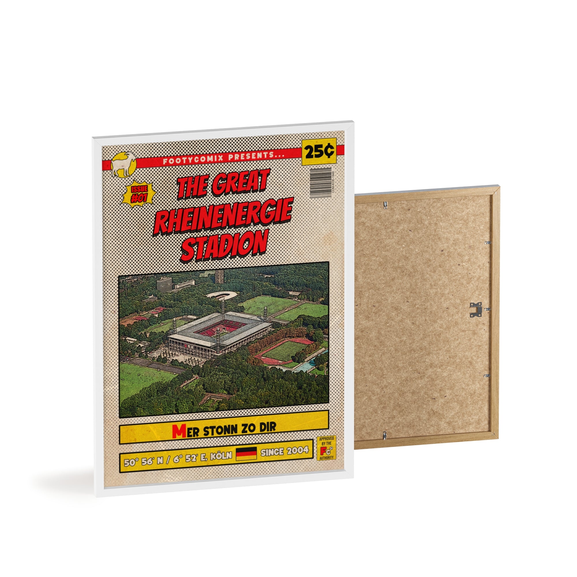 RheinEnergieSTADION Comic Poster