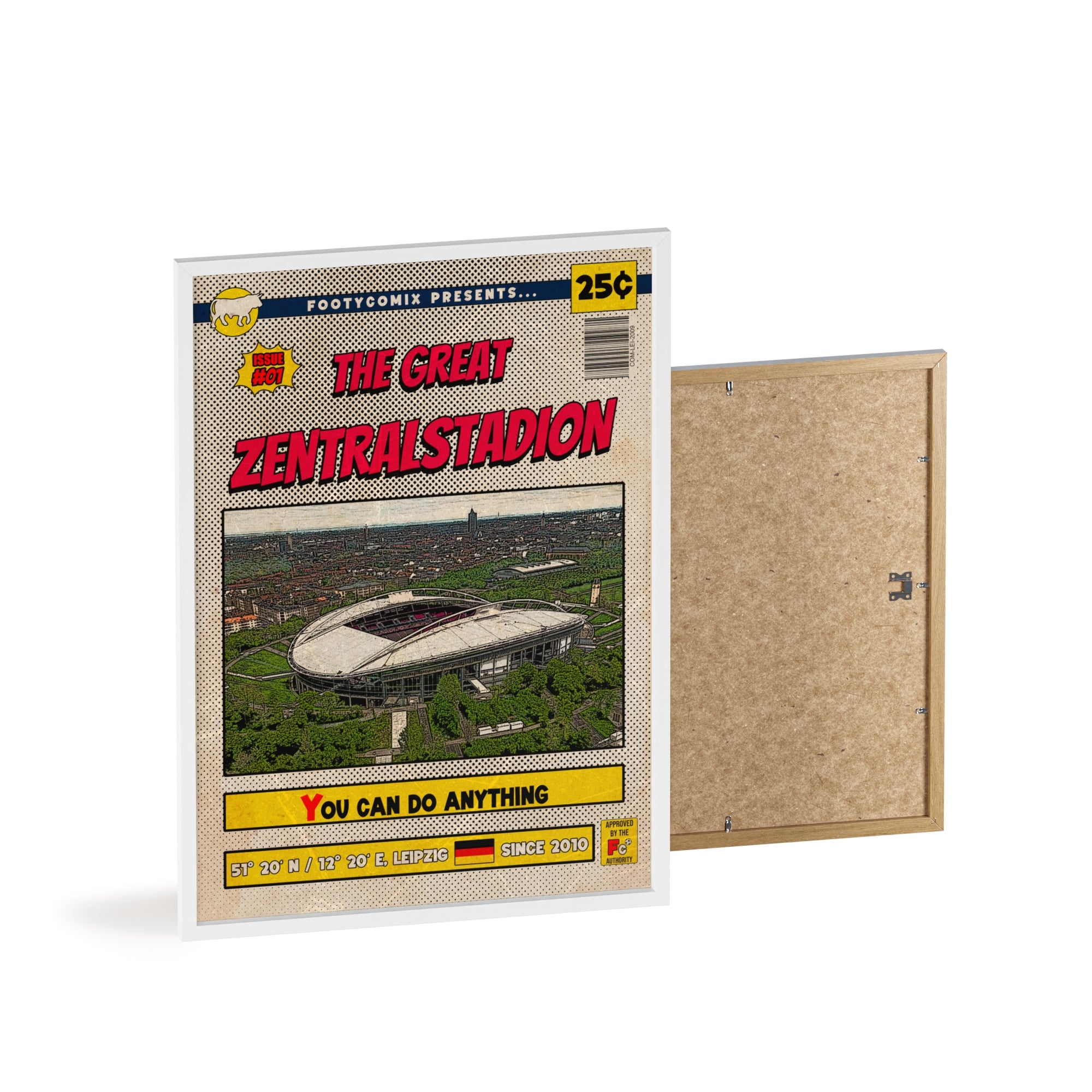 Zentralstadion Comic Poster