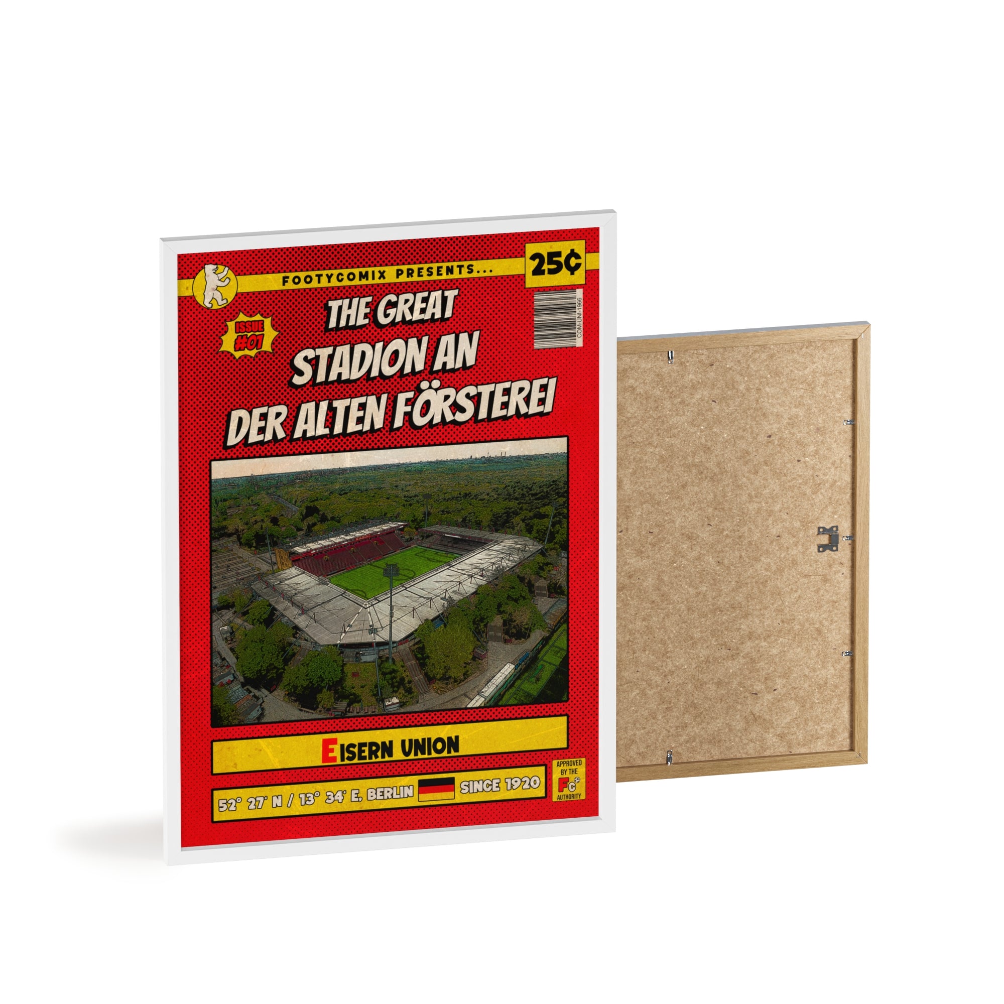 Stadion An der Alten Försterei Comic Poster